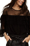 Raff Blouse in Black