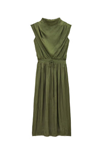 Celea Midi Dress in Kaki