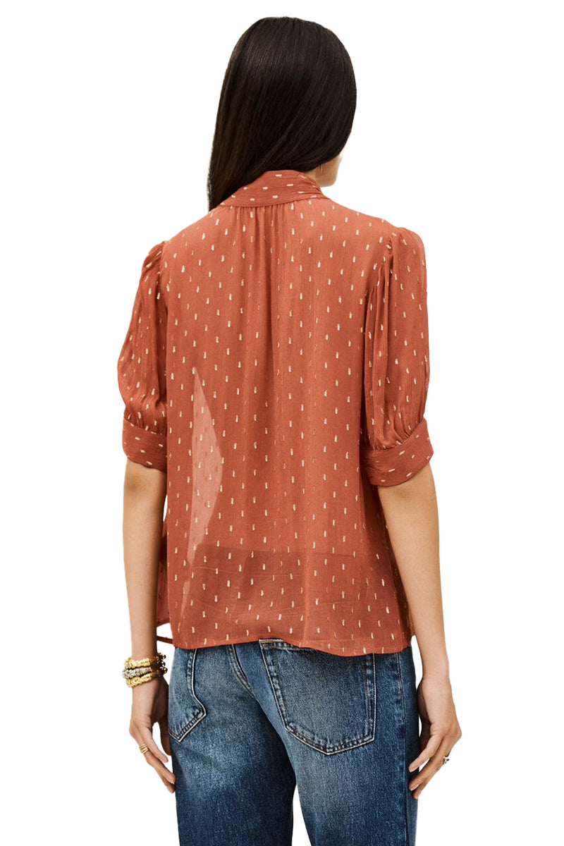 Mimi Shirt in Brique