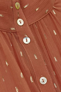 Mimi Shirt in Brique