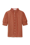 Mimi Shirt in Brique