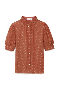 Mimi Shirt in Brique