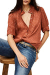 Mimi Shirt in Brique