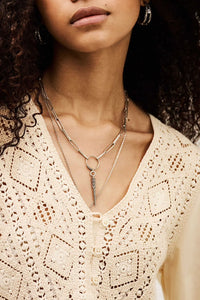 Salvi Short-Sleeved Blouse in Ecru