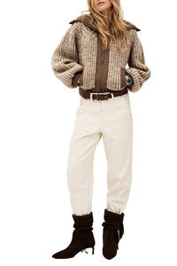 Rabel Cardigan in Marron