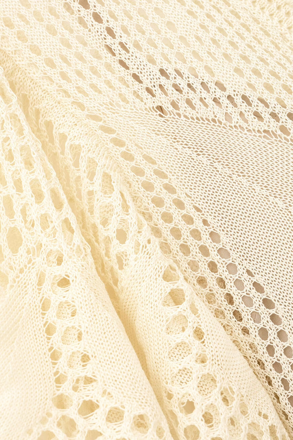 Umia Crochet Dress in Vanille