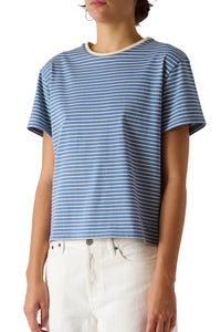 Stripe Tee in Blue