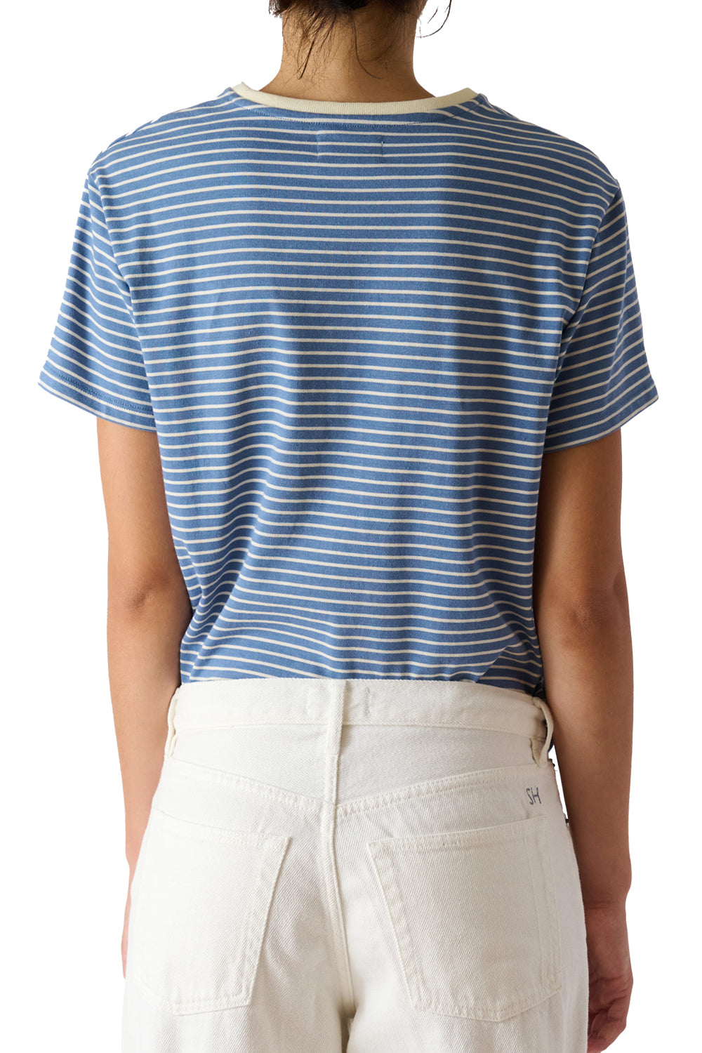 Stripe Tee in Blue