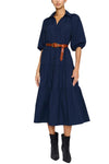 Antigua Dress in Navy