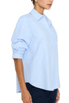 Pia Shirt in Oxford Blue