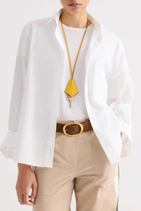 Next Morning Shirt in Cotton White
