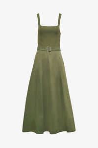 Carmen Dress in Fern