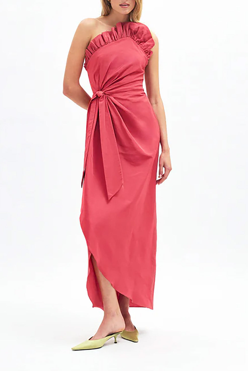 Charlotte Gown in Coral