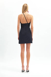 Mini Charlotte Dress in Noir