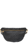 Grande Fanny in Black Woven Zig Zag