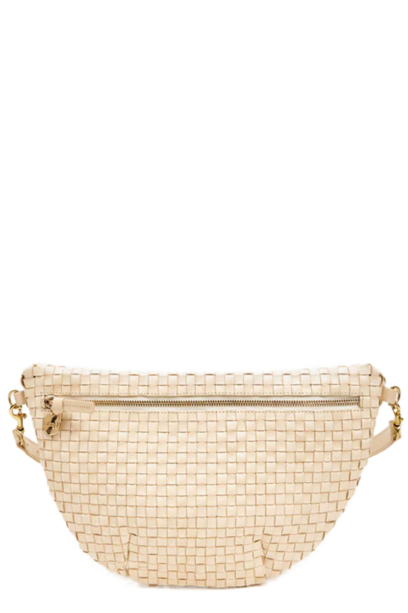 Grande Fanny in Cream Woven Checker