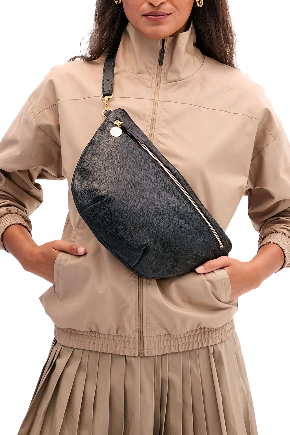 Grande Fanny in Black Petit Caviar