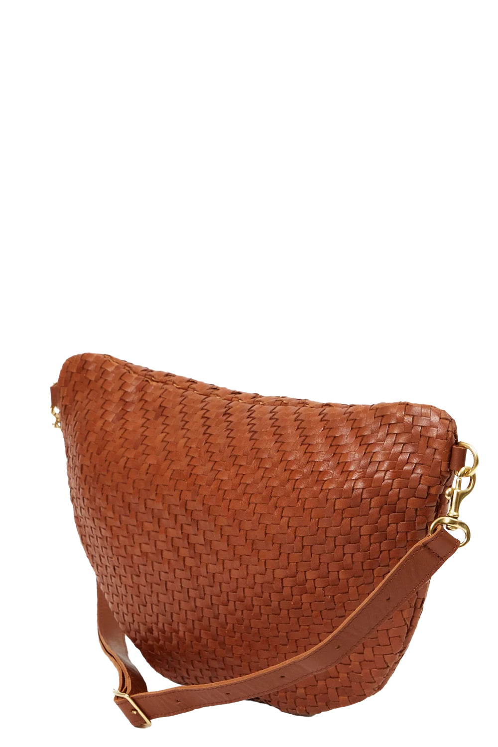 Grande Fanny in Hazelnut Woven Zig-Zag