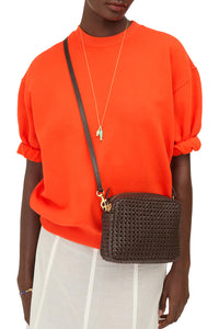 Midi Sac in Chocolate Rattan