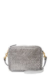 Midi Sac in Silver Woven Étoile