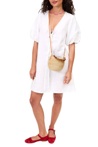 Petit Pot de Miel w/ Bamboo Handle in Cream