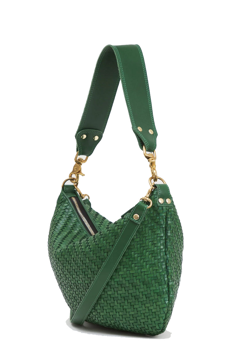 Moyen Messenger in Evergreen Woven