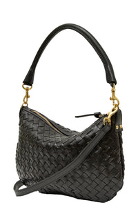 Petit Moyen in Black Diagonal Woven