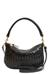 Petit Moyen in Black Diagonal Woven