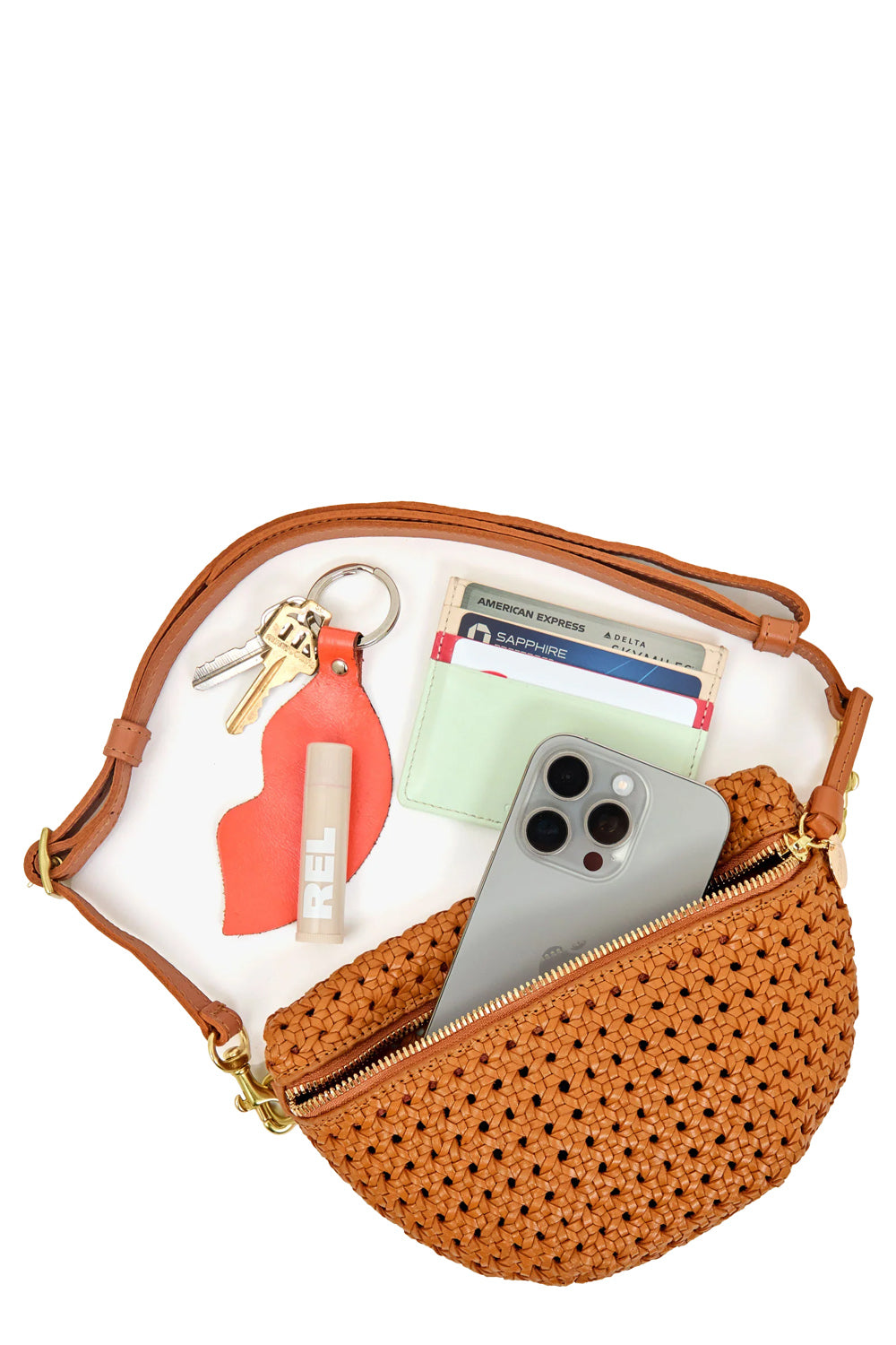 Petite Fanny in Tan Rattan