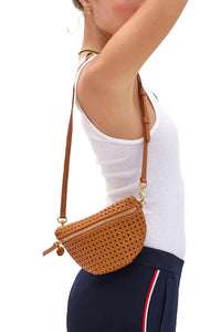 Petite Fanny in Tan Rattan