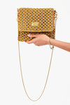 Ramya Bag in Neon Multi Metallic Crochet