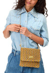 Ramya Bag in Neon Multi Metallic Crochet