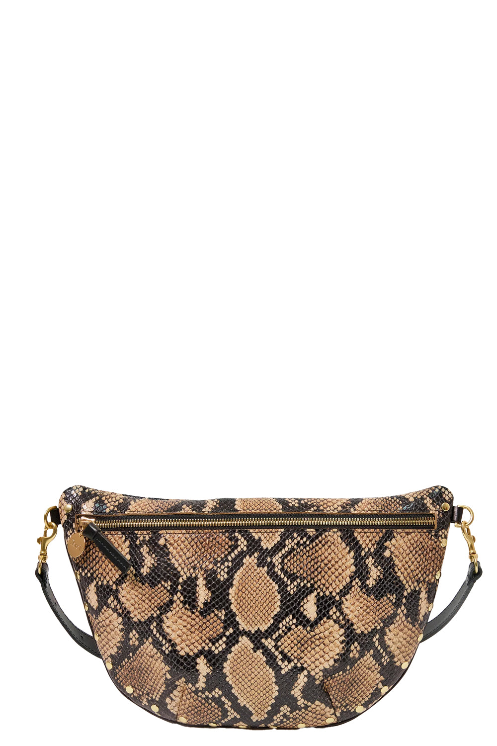 Grande Fanny in Tan Desert Snake w/ Piping & Studs