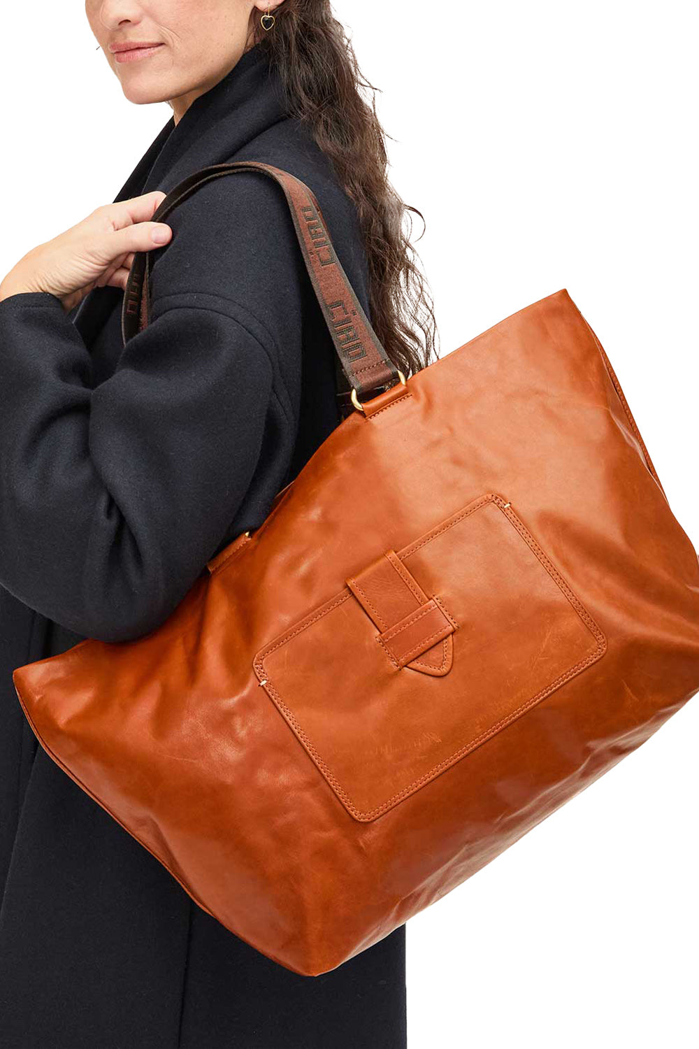 Grande Bateau Tote in Camel