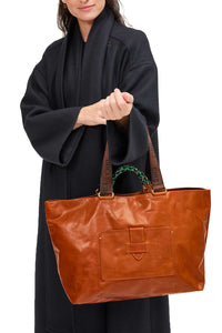 Grande Bateau Tote in Camel