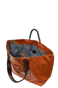 Grande Bateau Tote in Camel