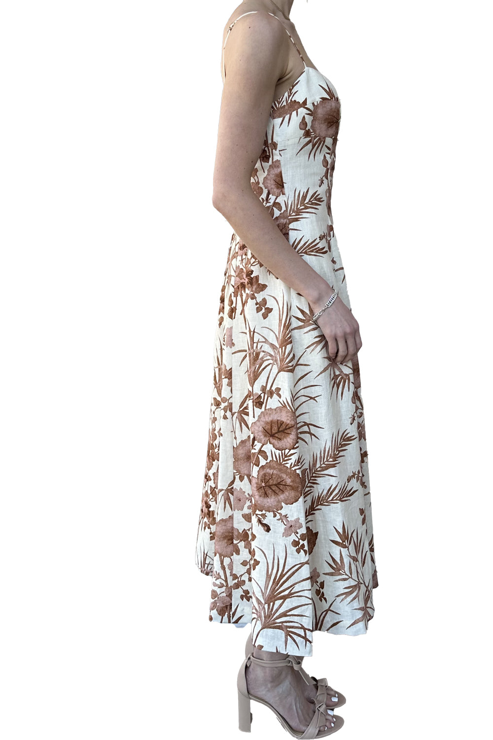 Cherry Dress in Paradise Camel