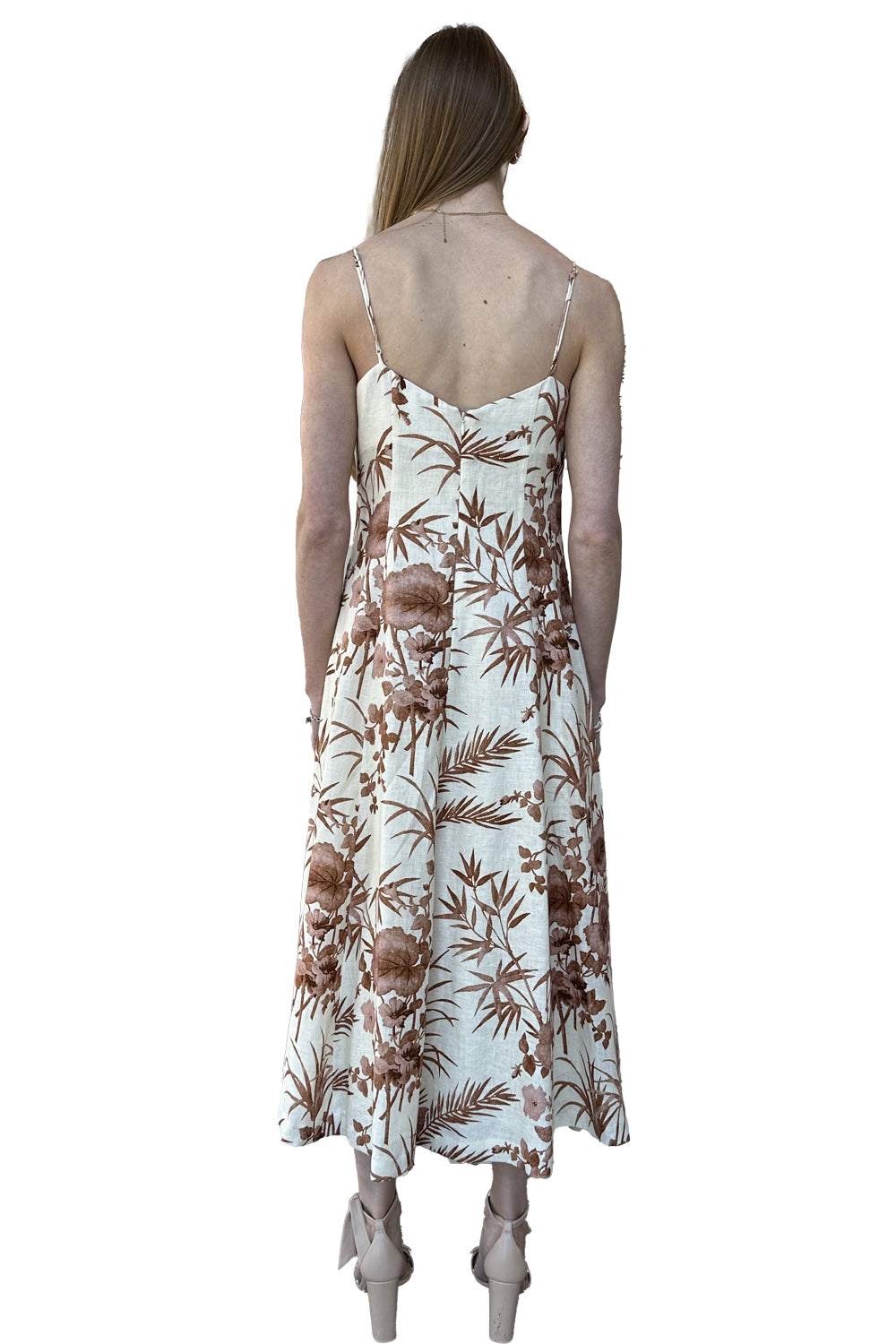 Cherry Dress in Paradise Camel