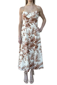 Cherry Dress in Paradise Camel