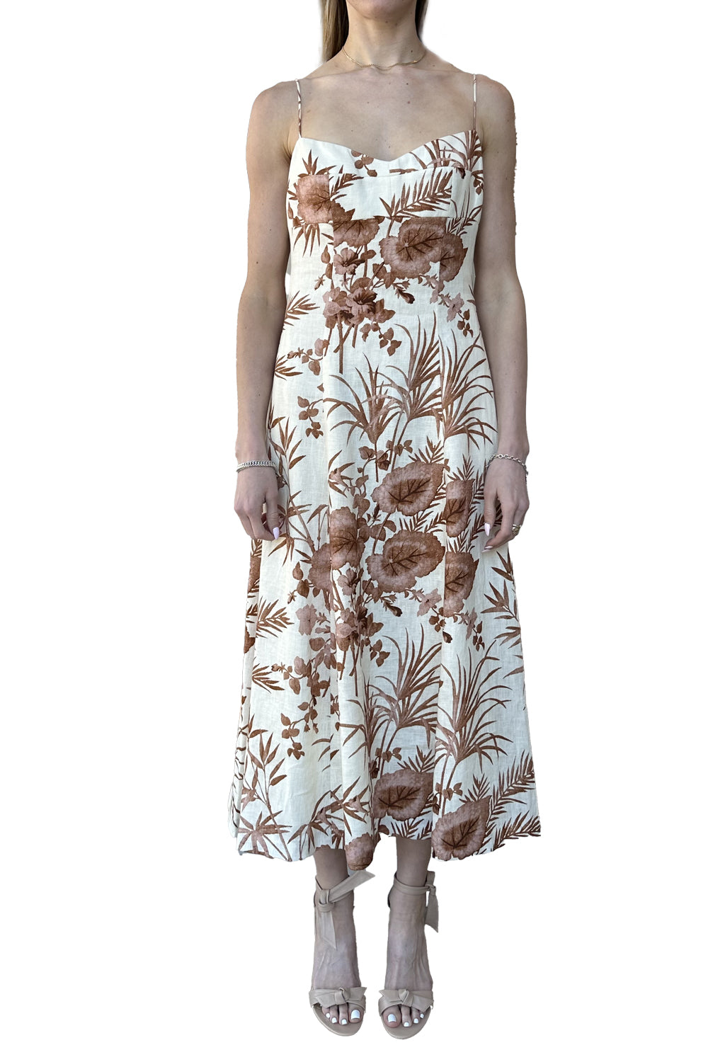 Cherry Dress in Paradise Camel