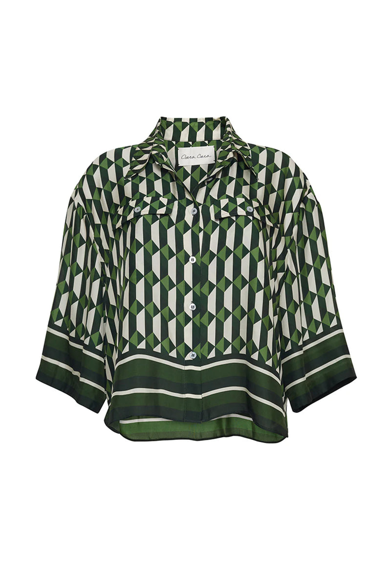 Calvia Shirt in Le Tile Green