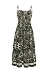 Carmen Dress in Catalina Olive