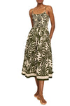 Carmen Dress in Catalina Olive