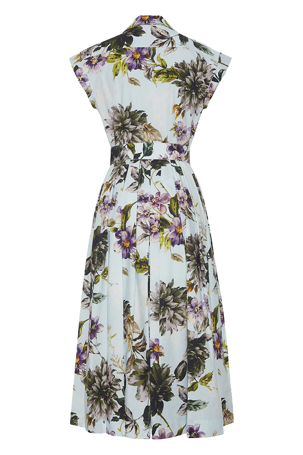 Octavia Dress in Margaux Bloom Blue