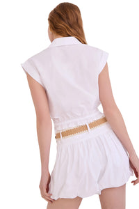 Octavia Top in White
