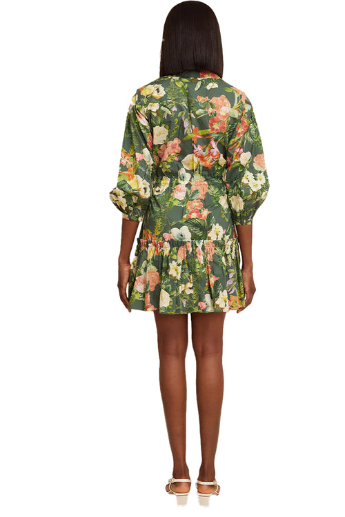 Robin Dress in Olive Kingston Floral