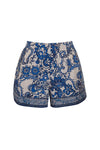 Trish Shorts in Dentelle Blue