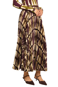 Vienna Skirt in Amabel Olive