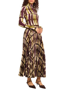Vienna Skirt in Amabel Olive