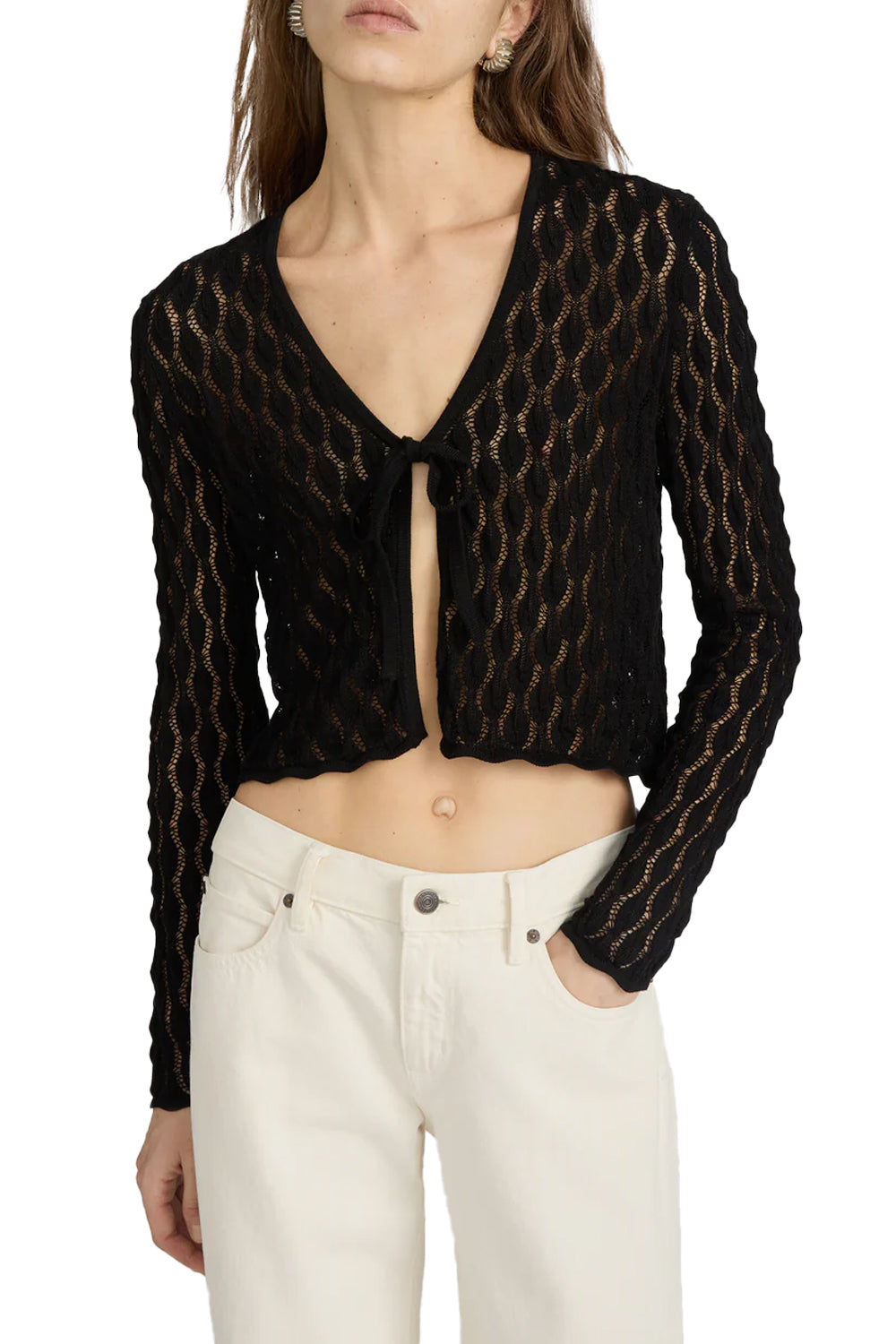 The Getaway Cardigan in Black